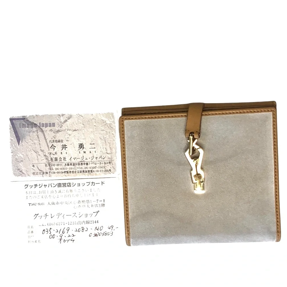 Gucci Jackie Horsebit Folding Wallet COA Stunning Collectible Vintage Multi-HP - Picture 4 of 17